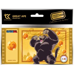 Collector Ticket - Golden Tickets Black Edition - Dragon Ball - Great Ape