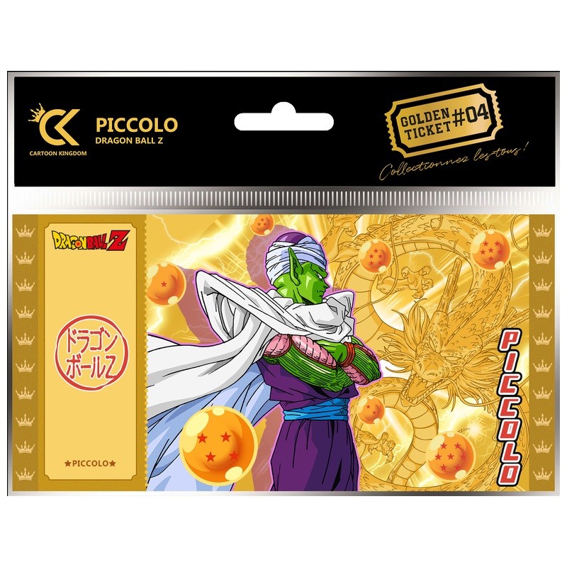 Ticket de collection - Golden Tickets Black Edition - Dragon Ball - Piccolo