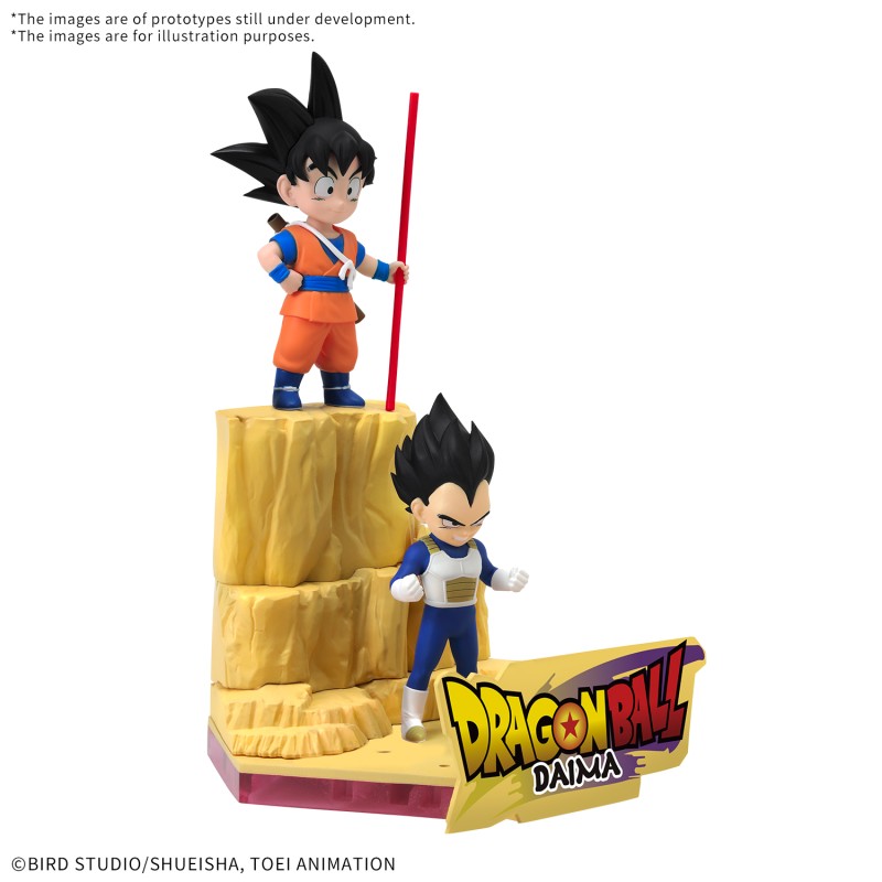 Model - Dragon Ball - Mini Goku & Mini Vegeta