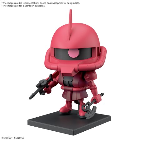 Model - Gunpla-kun - Gundam - Charzaku-kun