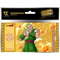 Ticket de collection - Golden Tickets Black Edition - Dragon Ball - Tenshinhan