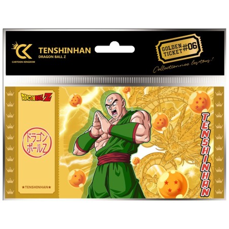 Ticket de collection - Golden Tickets Black Edition - Dragon Ball - Tenshinhan