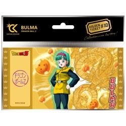 Collector Ticket - Golden Tickets Black Edition - Dragon Ball - Bulma