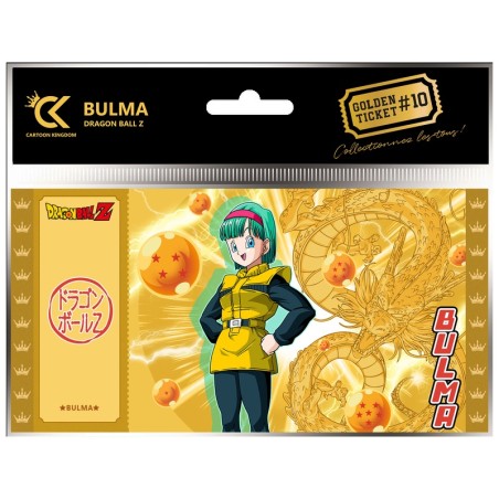 Collector Ticket - Golden Tickets Black Edition - Dragon Ball - Bulma