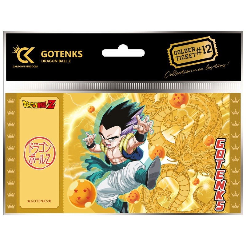 Collector Ticket - Golden Tickets Black Edition - Dragon Ball - Gotenks