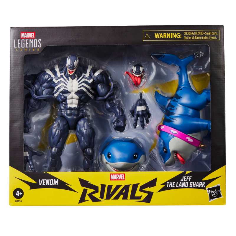 Action Figure - Marvel - Venom & Jeff The Land Shark - Venom