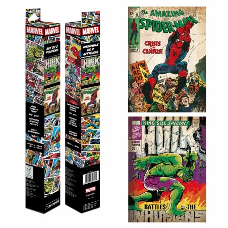 Poster - Set of 2 - Marvel - Covers comic