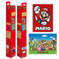 Poster - Set of 2 - Super Mario - Characters
