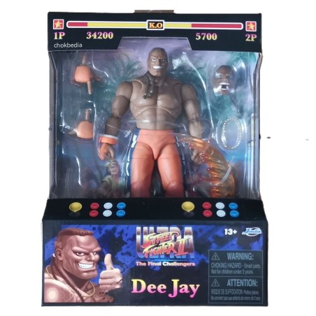 Figurine articulée - Street Fighter - Dee Jay