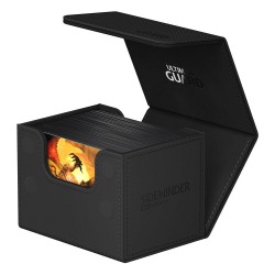 Boîte pour cartes - SideWinder 100+ - XenoSkin Monocolor - Noir