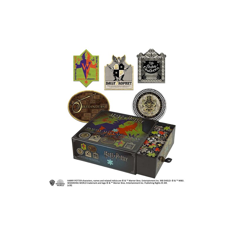 Puzzle - Casse Tête/Réflexion - Indépendant de la langue - Harry Potter - Chemin de Traverse