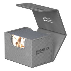 Deck Box - SideWinder 100+ - XenoSkin Monocolor - Grey