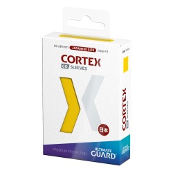 Protège-cartes - Sleeves (60 Pièces) - Jaune - Japonais