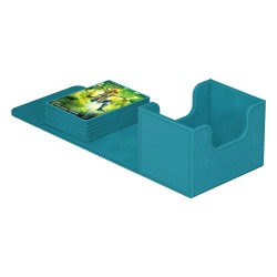 Deck Box - SideWinder 100+ - XenoSkin - Petrol Blue