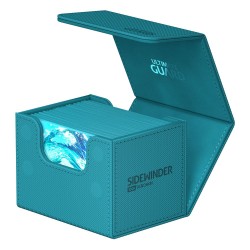 Deck Box - SideWinder 100+ - XenoSkin - Petrol Blue