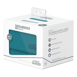 Deck Box - SideWinder 100+ - XenoSkin - Petrol Blue