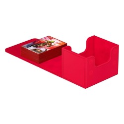 Boîte pour cartes - SideWinder 100+ - XenoSkin Monocolor - Rouge