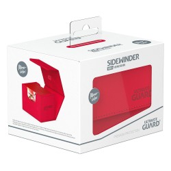 Deck Box - SideWinder 100+ - XenoSkin Monocolor - Red