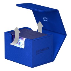 Boîte pour cartes - SideWinder 100+ - XenoSkin Monocolor - Bleu
