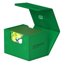 Boîte pour cartes - SideWinder 100+ - XenoSkin Monocolor - Vert