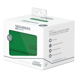 Boîte pour cartes - SideWinder 100+ - XenoSkin Monocolor - Vert