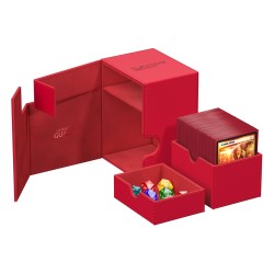 Deck Box - Flip´n´Tray 133+ - XenoSkin - Red