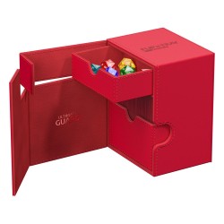 Boîte pour cartes - Flip´n´Tray 133+ - XenoSkin - Rouge