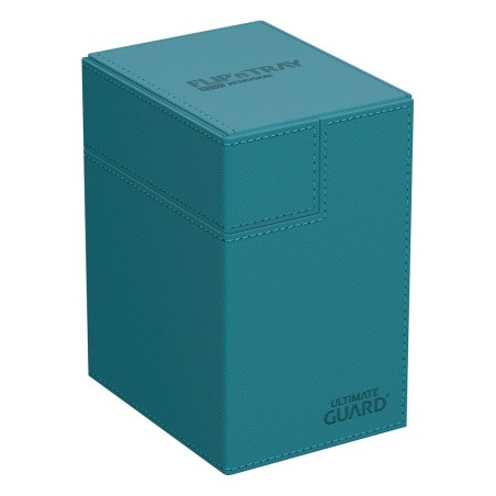 Boîte pour cartes - Flip´n´Tray 133+ - XenoSkin - Bleu Pétrole