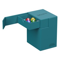 Boîte pour cartes - Flip´n´Tray 133+ - XenoSkin - Bleu Pétrole