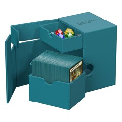 Deck Box - Flip´n´Tray 133+ - XenoSkin - Petrol Blue