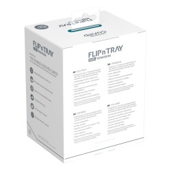 Boîte pour cartes - Flip´n´Tray 133+ - XenoSkin - Bleu Pétrole