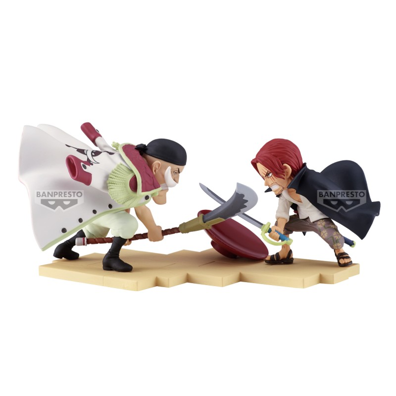 Figurine Statique - WCF - One Piece - Edward Newgates vs Shanks