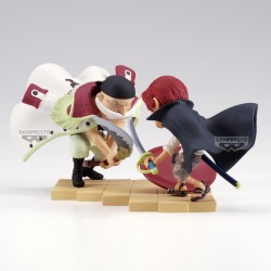 Figurine Statique - WCF - One Piece - Edward Newgates vs Shanks