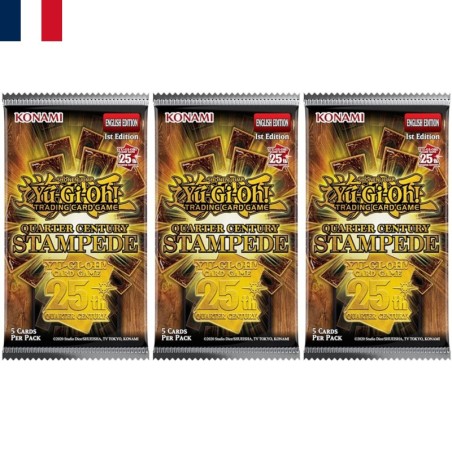 Cartes (JCC) - Pack de 3 Boosters de Draft - Yu-Gi-Oh!