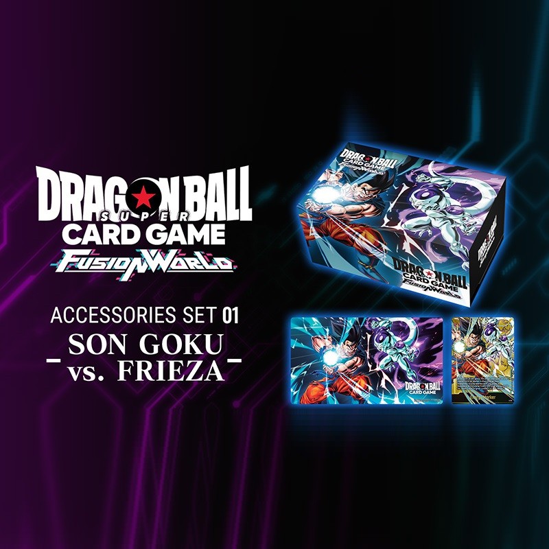 Trading Cards - Card Case - Dragon Ball - Accessories Set 01 - Son Goku vs. Frieza