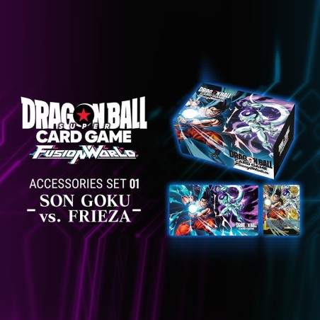 Trading Cards - Card Case - Dragon Ball - Accessories Set 01 - Son Goku vs. Frieza