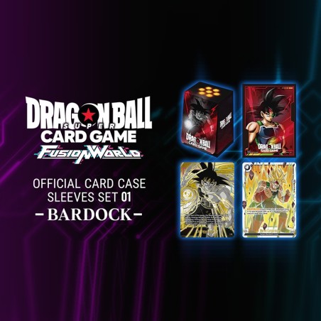 Trading Cards - Card Case - Dragon Ball - Card Case and Card Sleeves Set 01  - Bardock