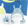 Curtains - My Neighbor Totoro - Winter sky