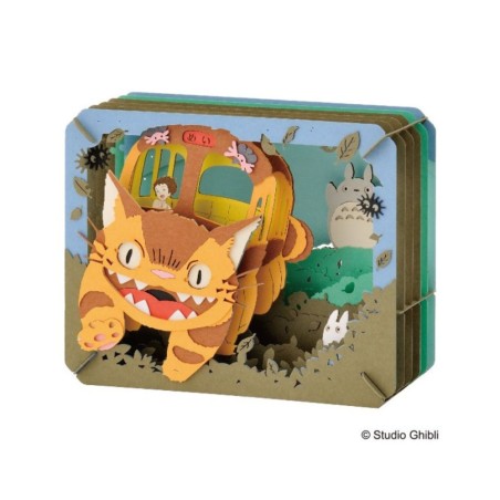 paper theatre - My Neighbor Totoro - Catbus
