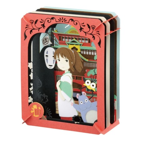 paper theatre - Spirited Away - Mysterious city