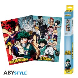 Poster - Pack de 2 - My Hero Academia - Artworks