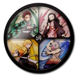 Cadre - Demon Slayer - Personnages Principaux