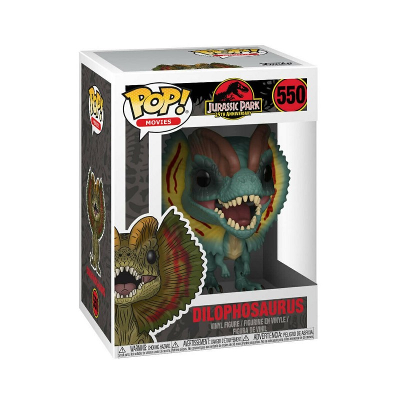 POP - Movies - Jurassic Park - 550 - Dilophosaurus