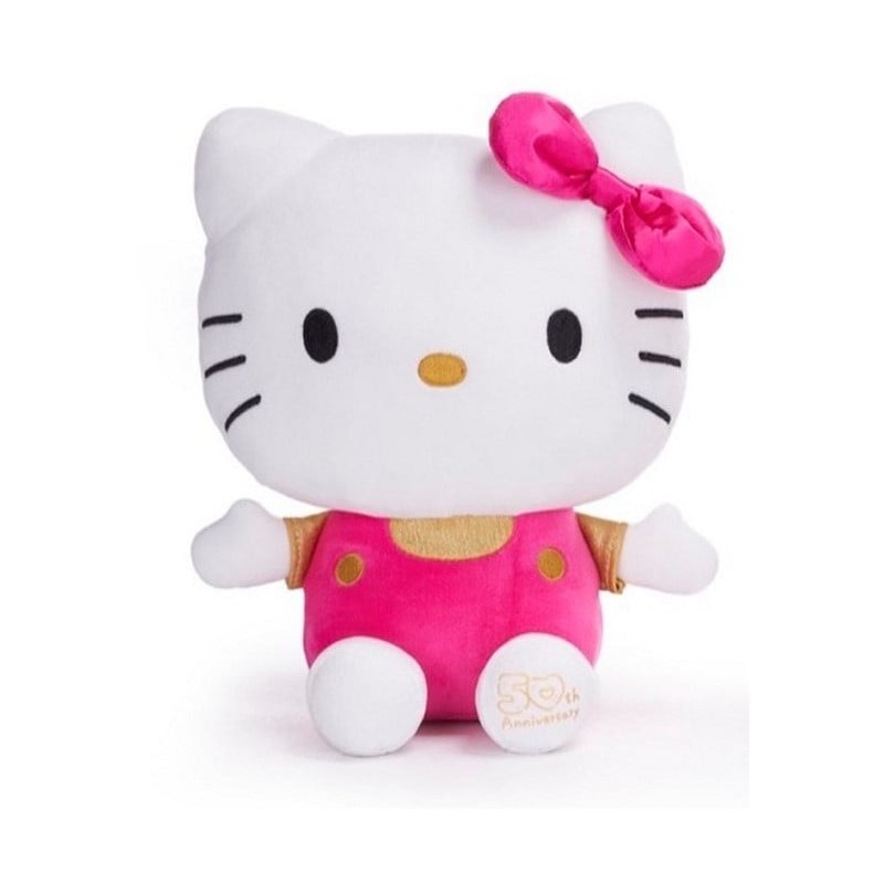 Plush - Sanrio - 50th anniv. Pink - Kitty White