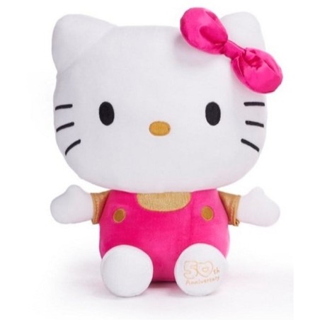 Peluche - Sanrio - 50th anniv. Rose - Kitty White