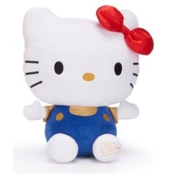 Plush - Sanrio - 50th anniv. Blue - Kitty White