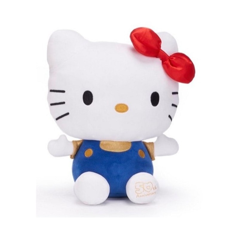 Peluche - Sanrio - 50th anniv. Bleue - Kitty White