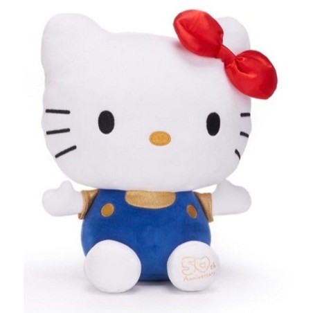 Peluche - Sanrio - 50th anniv. Bleue - Kitty White