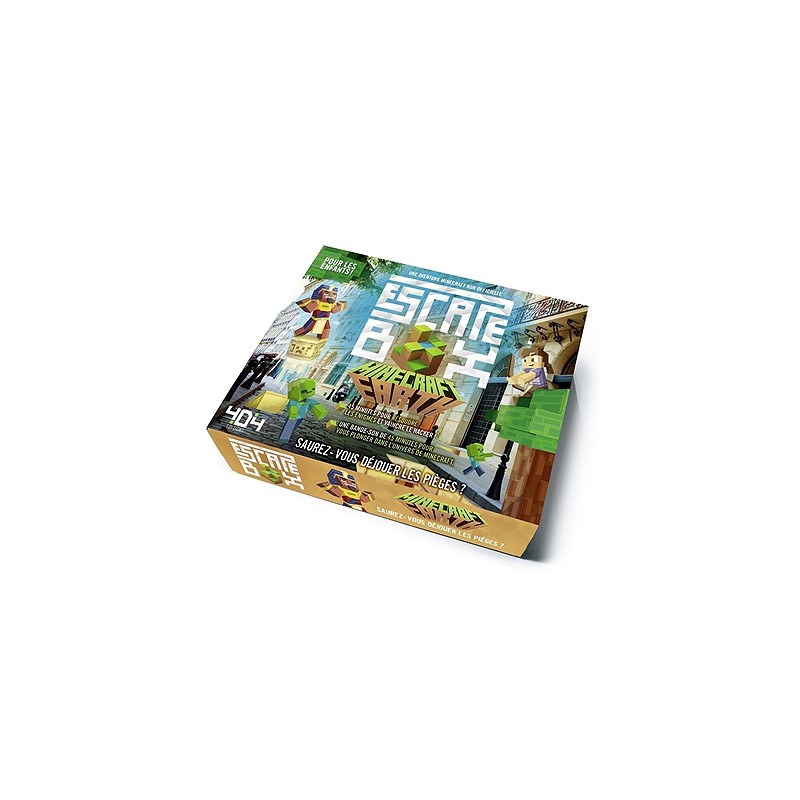 Escape Game - Coopératif - Pour enfants - Casse Tête/Réflexion - Minecraft - Minecraft Earth