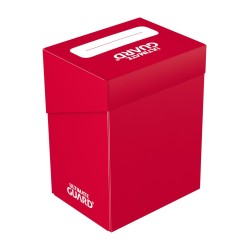 Boîte pour cartes - 80+ Standard - Rouge
